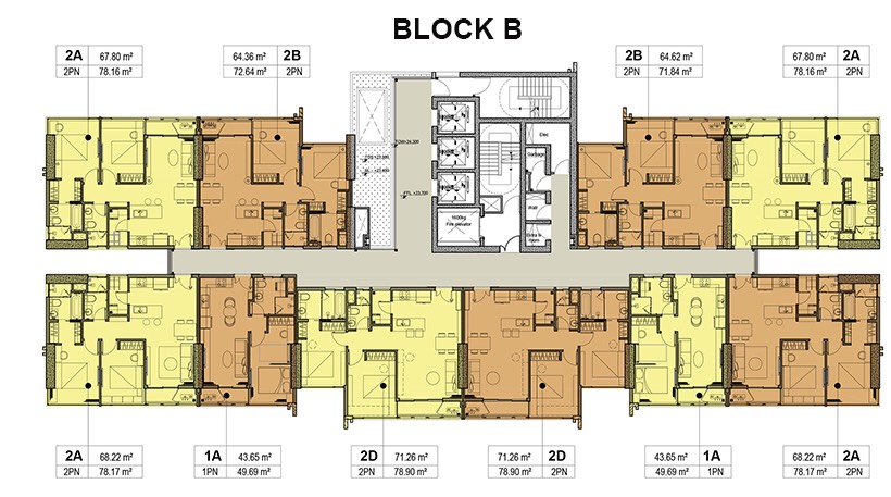thiết kế block b căn hộ kingdom 101 quận 10