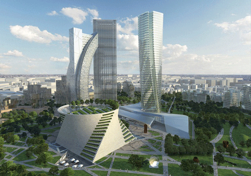 tháp đôi dự án piania city