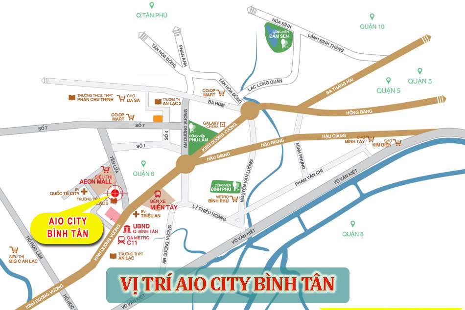 Aio City - Giải quyết bài toán về nhu cầu căn hộ cao cấp ở Bình Tân Vi-tri-du-an-can-ho-aio-city