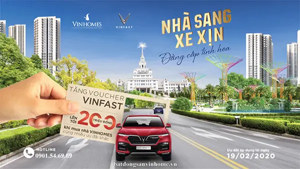 Chính sách quà tặng hấp dẫn khi mua căn hộ tại Vinhomes Smart city