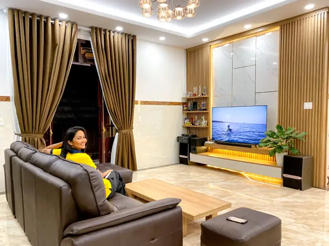 Nhà của Hoa hậu H’Hen Niê: Tổ ấm truyền thống trong không gian hiện đại