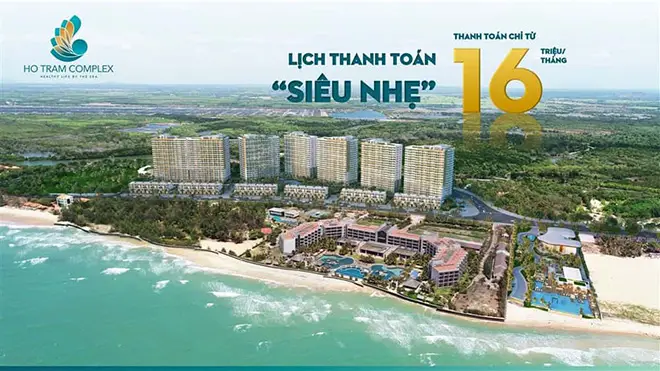 Có nên đầu tư vào căn hộ biển Hồ Tràm Complex?