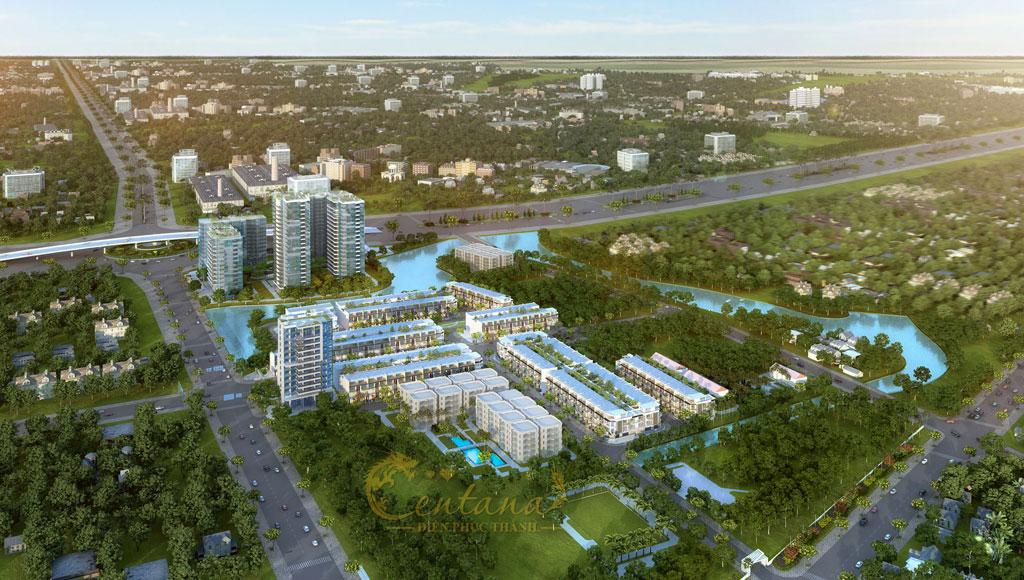 Phối cảnh tổng thể dự án căn hộ MT Eastmark City Quận 9 Điền Phúc Thành