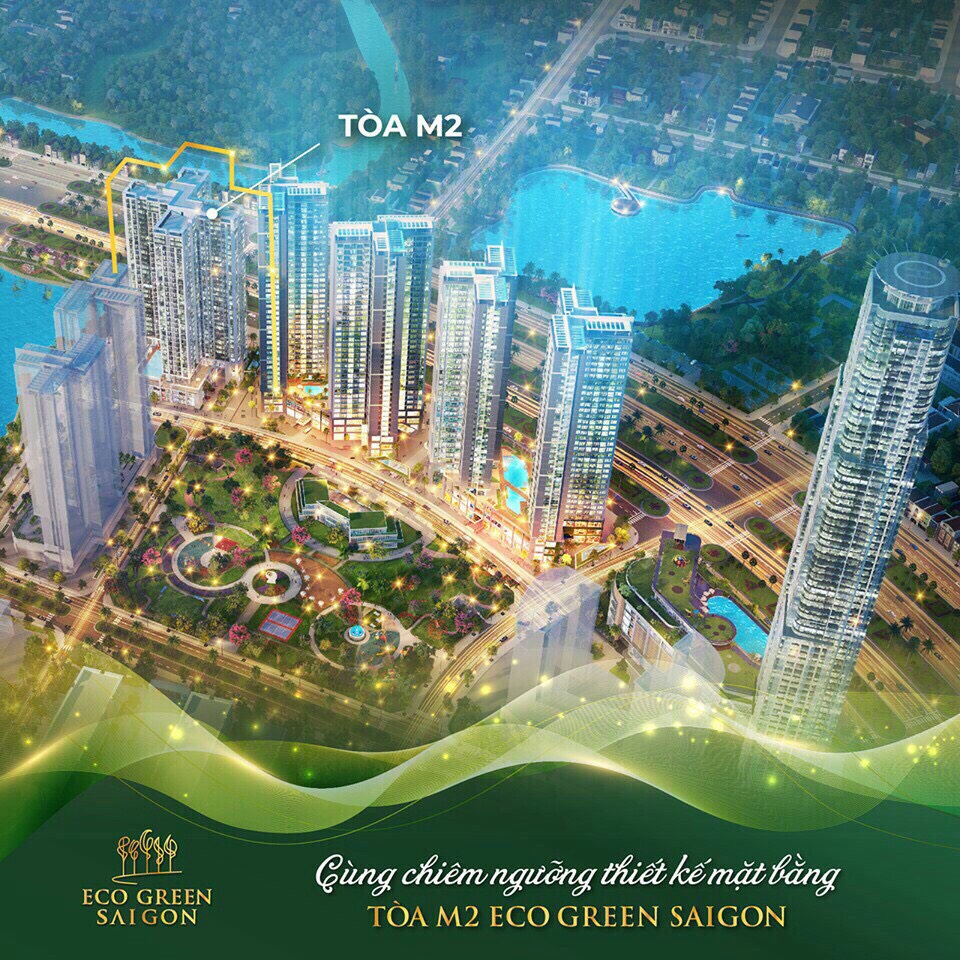 Phối cảnh tổng thê dự án Eco Green Saigon Quận 7
