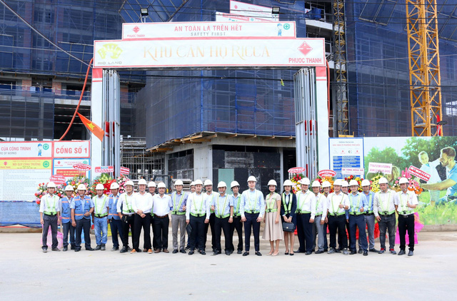 Dự án Ricca Quận 9: Cất nóc vượt tiến độ, bảo chứng cho năng lực chủ đầu tư