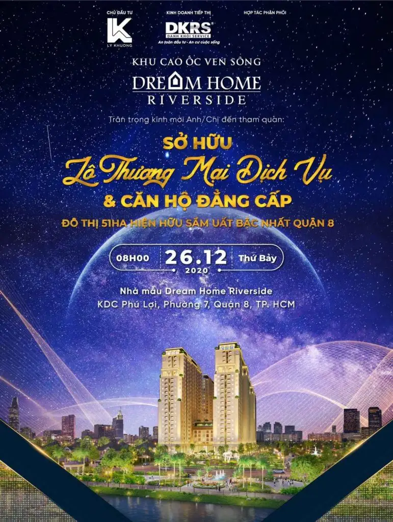 DREAM HOME RIVERSIDE QUẬN 8 - Khang Điền Sài Gòn