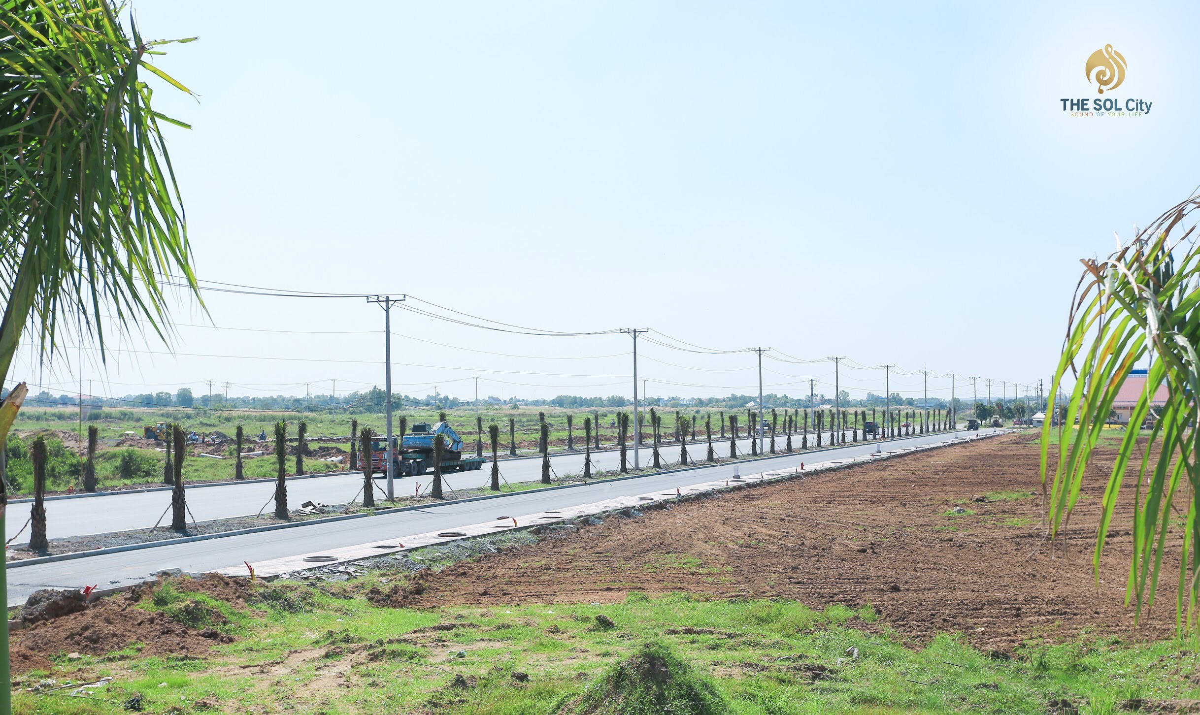 Cở sở hạ tầng dự án The Sol City Nam Sài Gòn Thắng Lợi đang dần hoàn thiện đồng bộ để kịp mở bán ngày 10/01/2021.