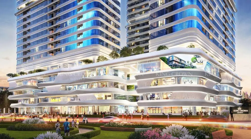 King Crown Infinity cung cấp căn hộ thiết kế theo nhu cầu