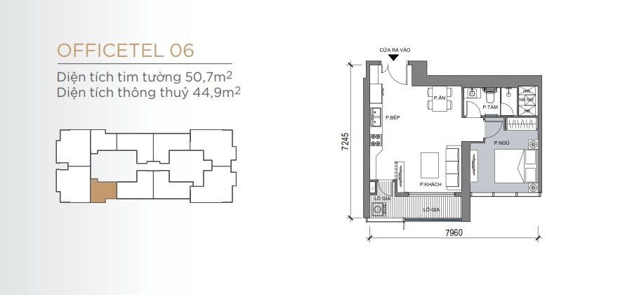 Thiết kế mẫu số 06 căn hộ Grand Marina Saigon Quận 1