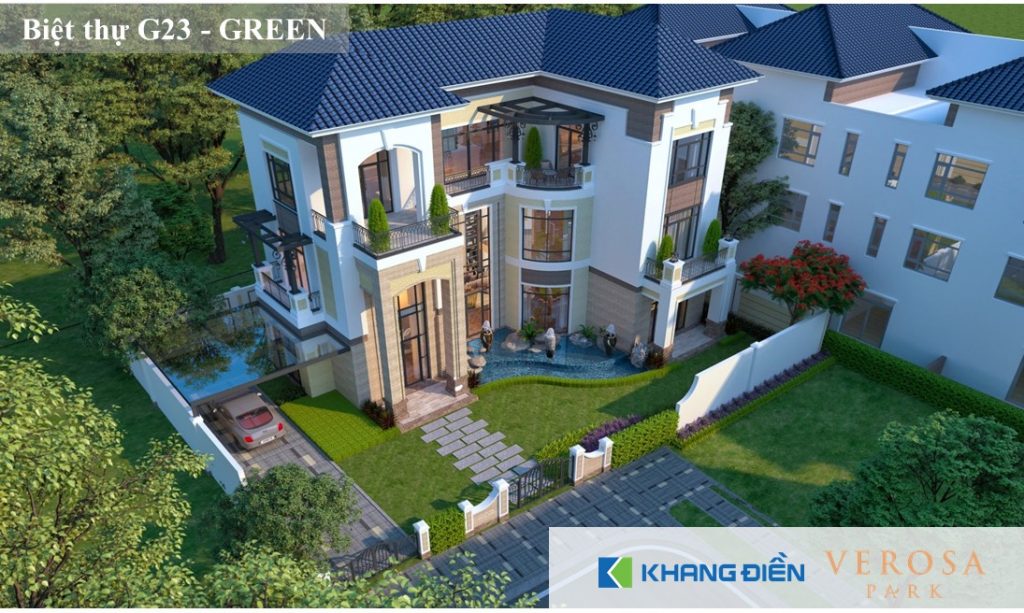Căn biệt thự G23 - The Green Villa 01 Verosa Park Khang Điền