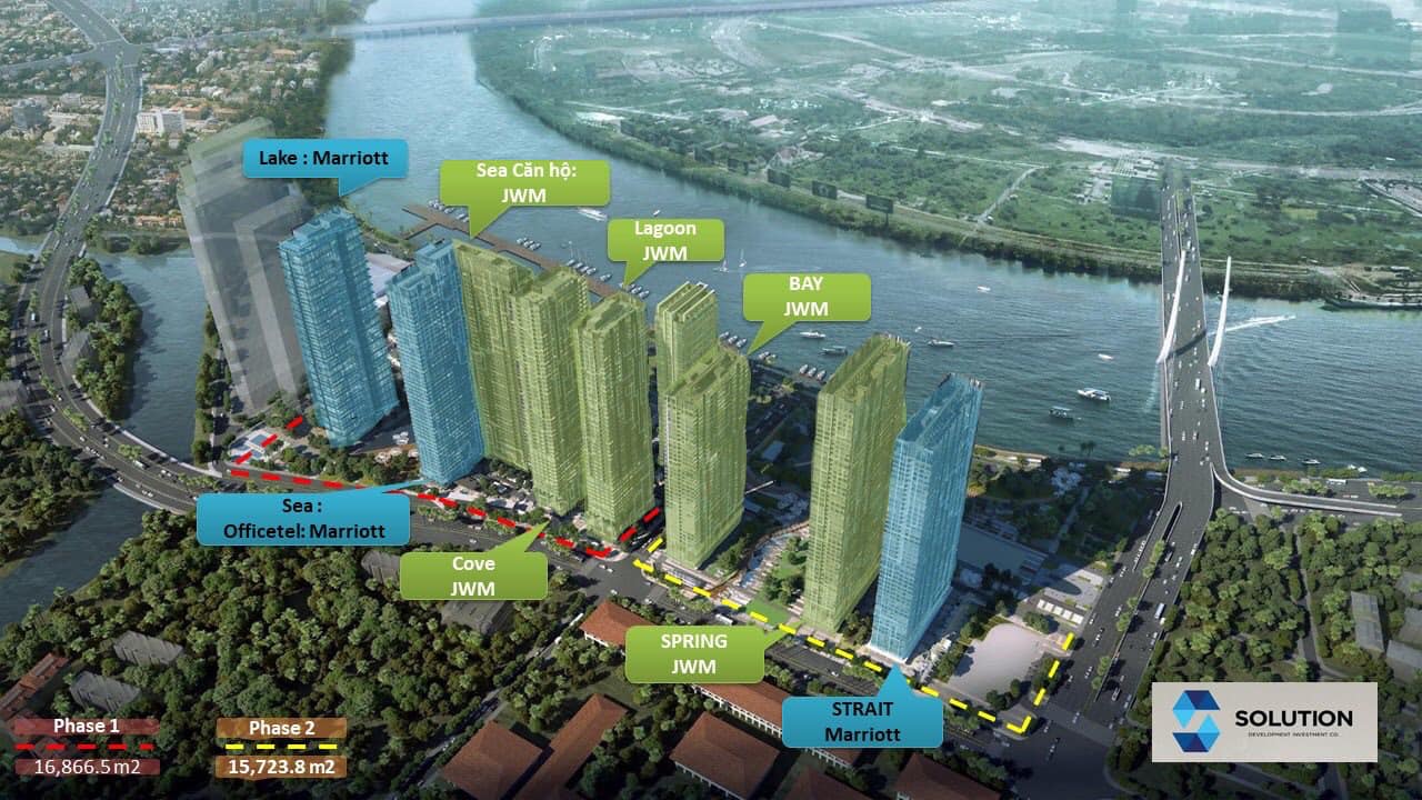 Thông tin vị trí và tên các tòa tháp dự án Grand Marina Saigon Masterise Group