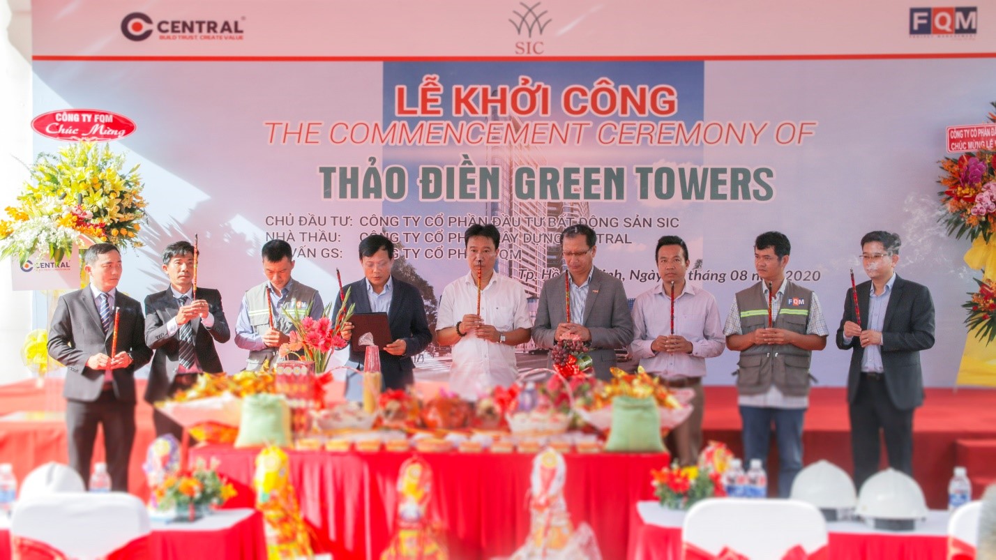 Lễ khởi công dự án căn hộ Thảo Điền Green Tower
