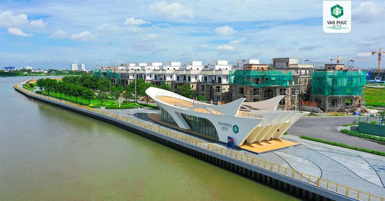 Hình ảnh thực tế dự án Vạn Phúc City mặt Sông Sài Gòn