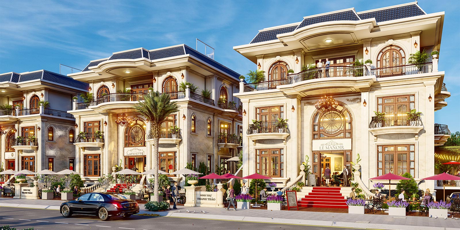 Mẫu thiết kế biệt thự Mansion Vạn Phúc City Thủ Đức