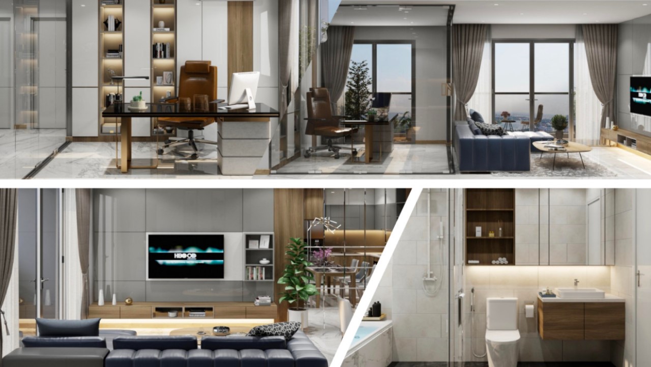Thiết kế căn hộ mẫu dự án Fiato Premier Thăng Long Home