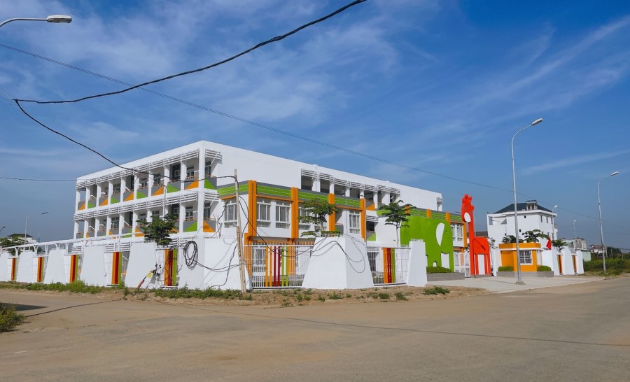 Hình ảnh thực tế trường học khu Phú Nhuận mặt tiền đường Liên Phường