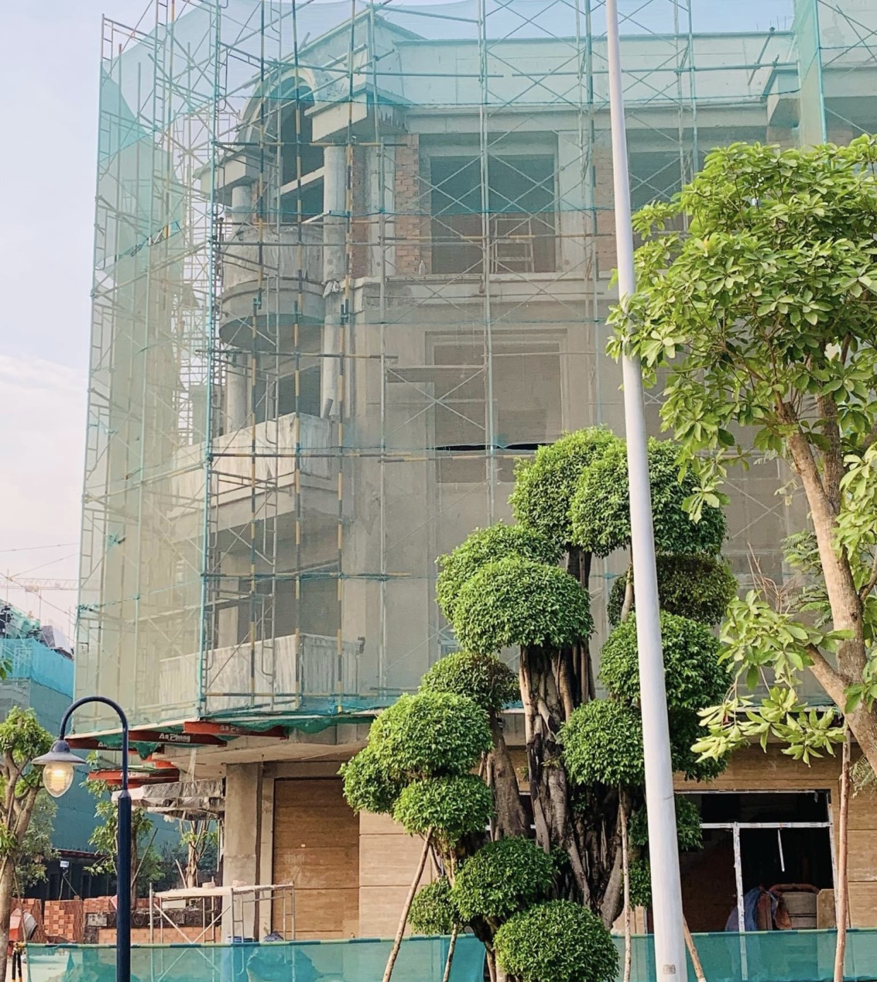Tiến độ thi công cập nhật mới nhất dự án nhà phố The Classia Khang Điền Quận 9.