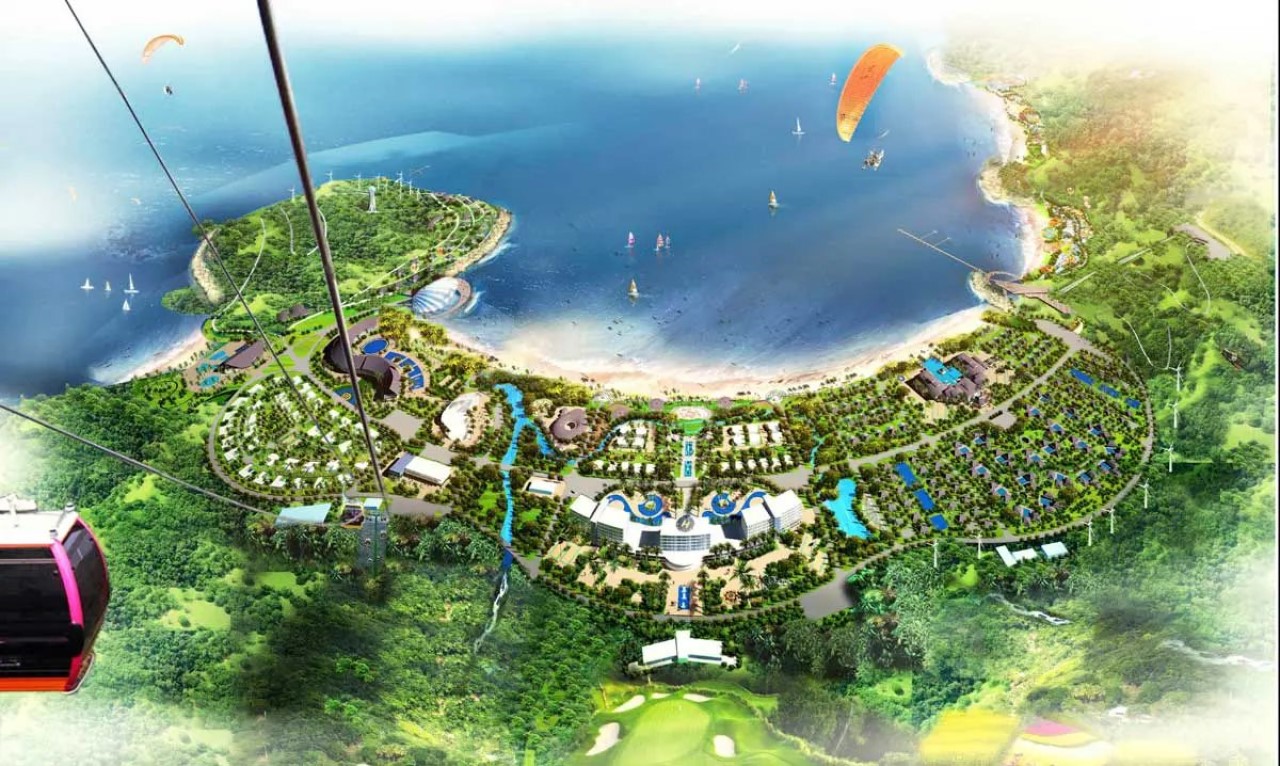 Phổi cảnh tổng thể dự án Vinhomes Haven Bay Làng Vân Đà Nẵng
