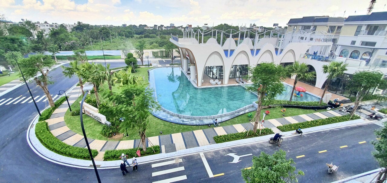 Tiện ích hồ bơi tại dự án The Classia Khang Điền sắp mở bán tại TP Thủ Đức