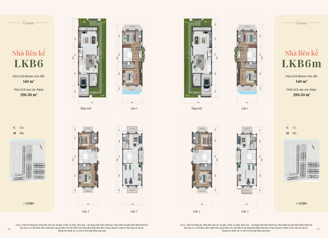 Thiết kế căn 7x20m=140m2 nhà phố Classia Khang Điền Quận 9