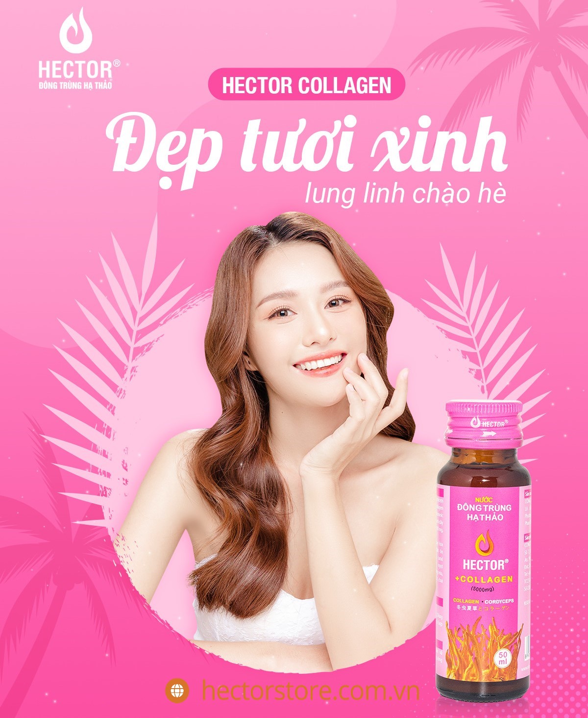 Hector Đông Trùng Hạ Thảo Collagen dành cho phái đẹp