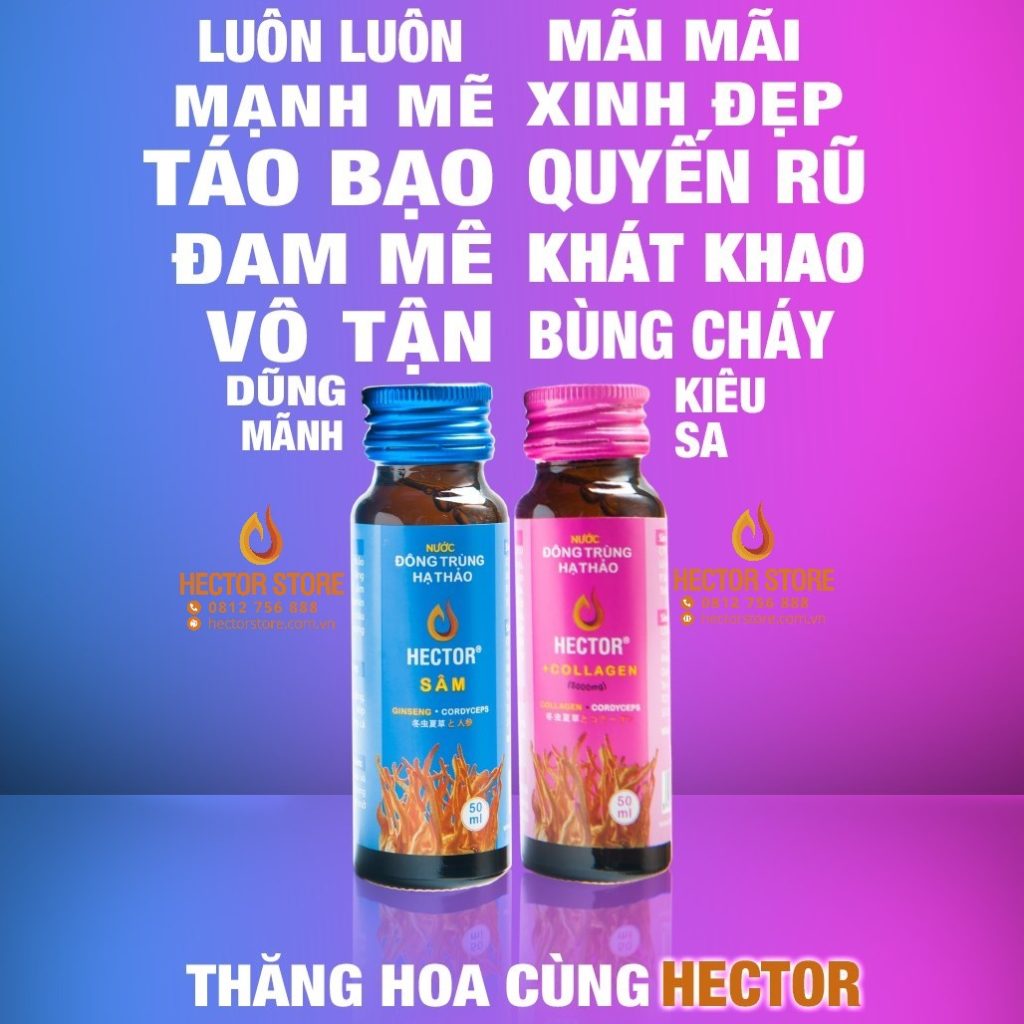 Hector đông trùng hạ thảo - Thương hiệu hàng đầu Việt Nam