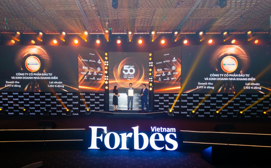 Các giải thưởng cao quý mà Khang Điền đã đạt được trong quá trình phát triển mạnh mẽ.