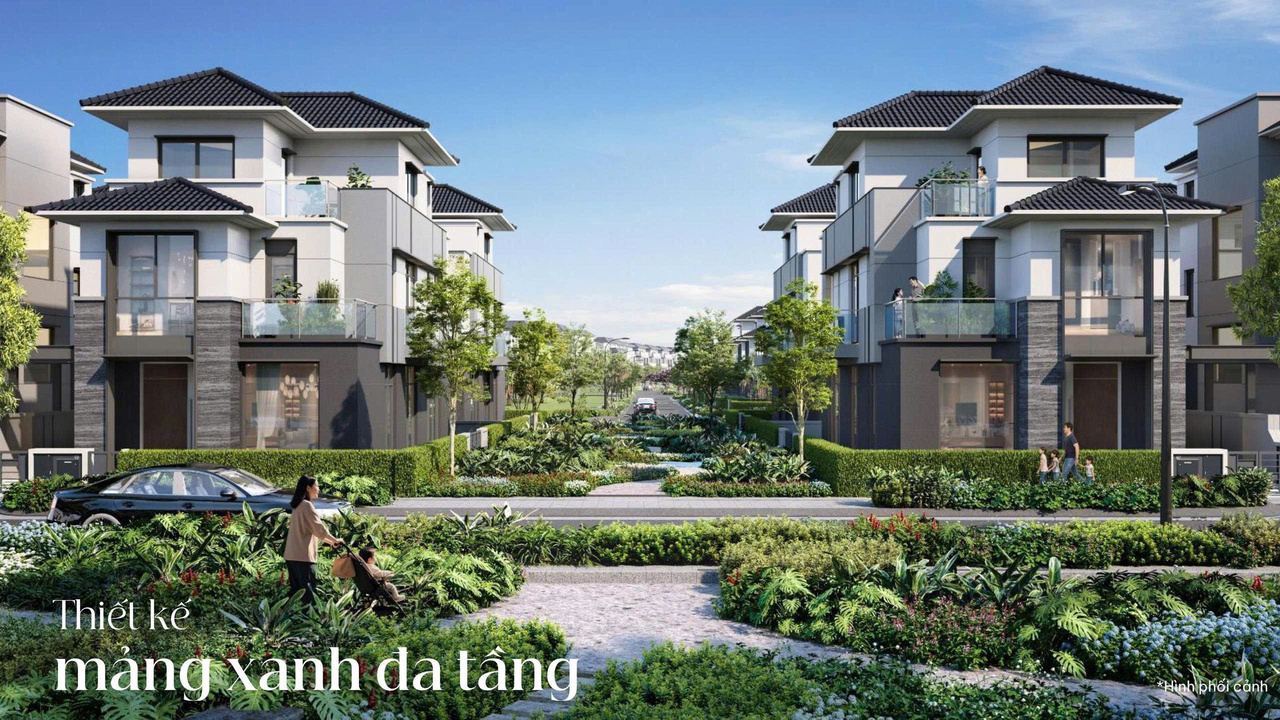 Mẫu nhà biệt thự Gladia Khang Điền Quận 2 tp Thủ Đức HCM