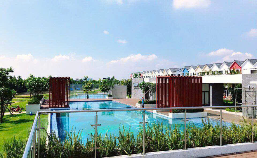 Hồ bơi dự án Park Riverside chủ đầu tư MIK Group